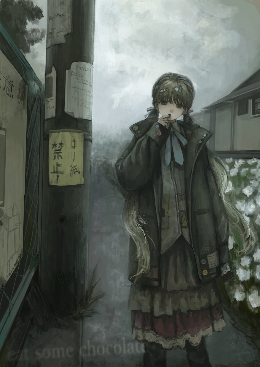 ちょっぴり暗くて重可愛い！厚塗りイラストを描きます 詳細なご要望にも対応いたします！お見積などだけでもお気軽に！ イメージ1