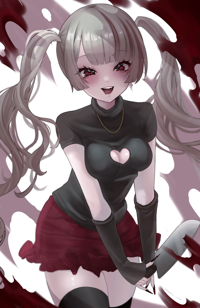 １枚絵、キャラデザ、立ち絵描きます かわいい、病み、地雷等が得意です イメージ2