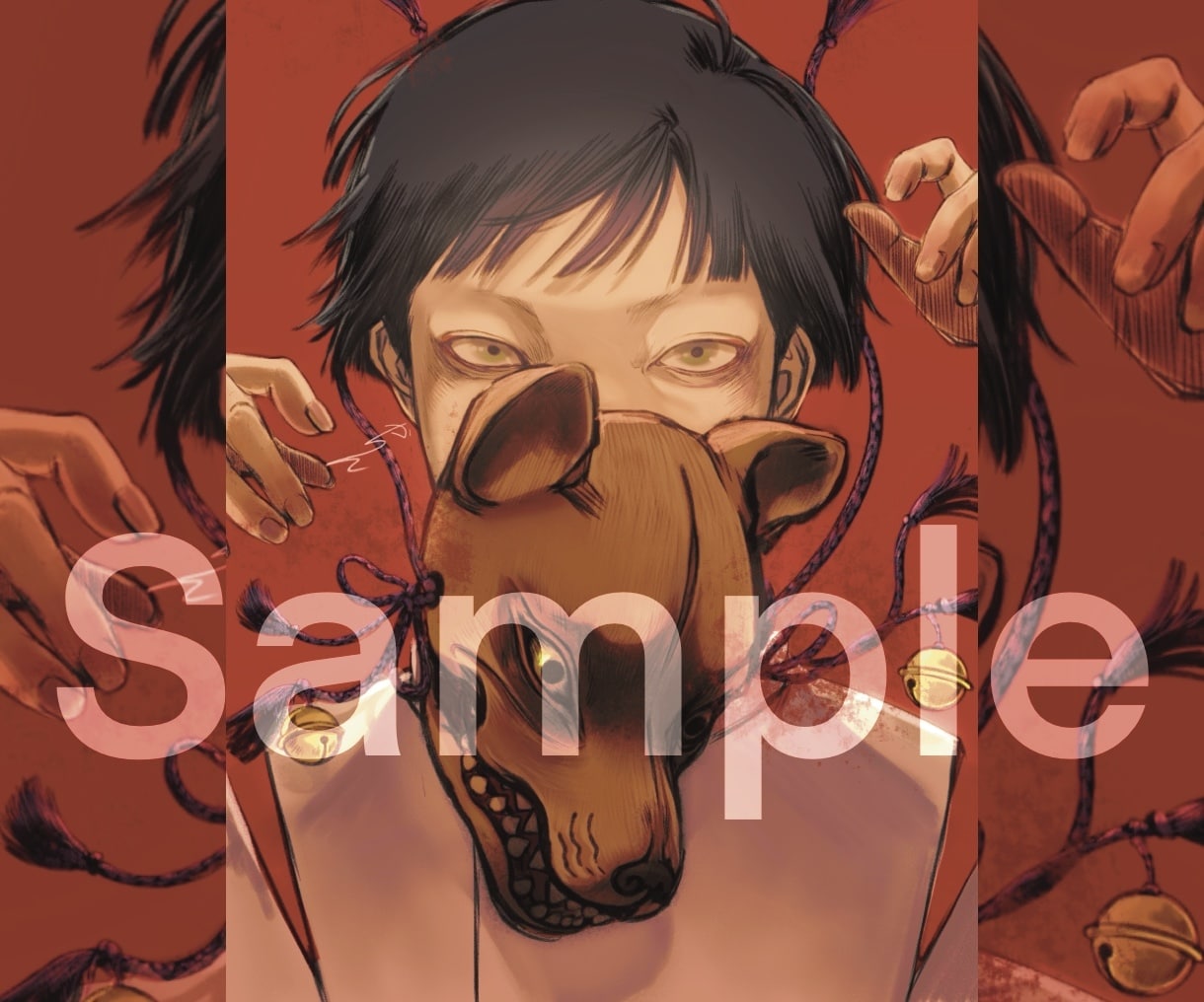 あなただけの和風✕ホラーキャラクターを描きます 【和・怪異・妖艶】サムネ、MV、挿絵、TRPG等作品の一助に イメージ6