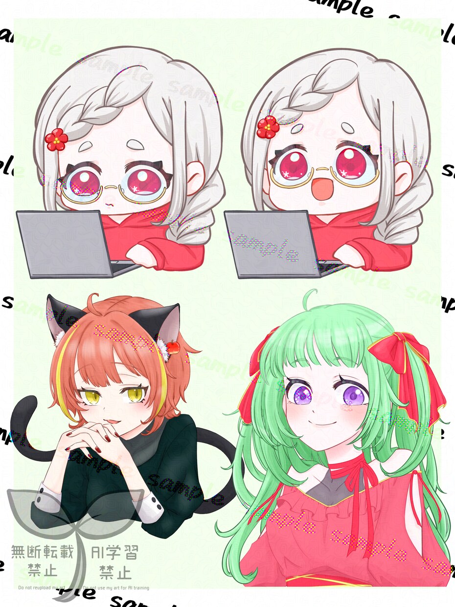 立ち絵 サムネイル アイコン お描きします 立ち絵 サムネイル アイコン かわいい系のイラストが得意です イメージ8