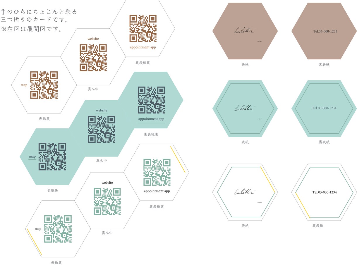 名刺、カードの作成全力でやります こだわりにはとことん協力せてください！ イメージ2