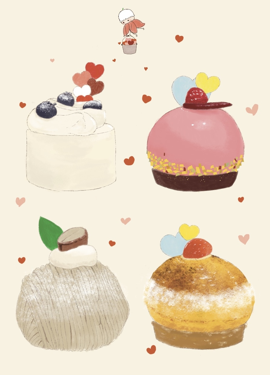商用利用OK！おいしそうな食べ物イラスト描きます メニューや雑誌、広告などに！手書きの温かみのあるイラストを＊ イメージ6