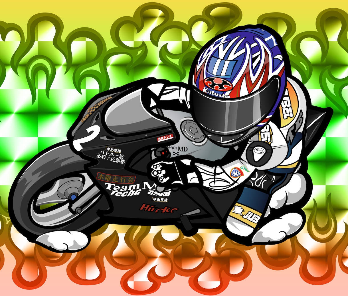 お車・バイクのイラストをお描きいたします 写真1枚から世界に1つのオーダーメイドイラストを制作 イメージ9