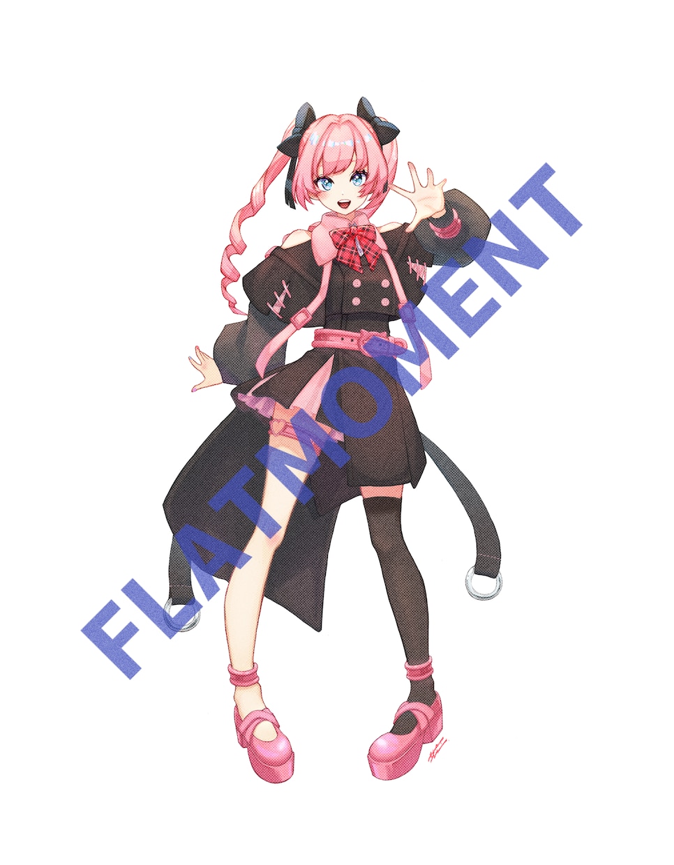 クオリティの高いキャラクター立ち絵制作いたします Vtuber立ち絵、IRIAM用のキャラクターイラスト！ イメージ2
