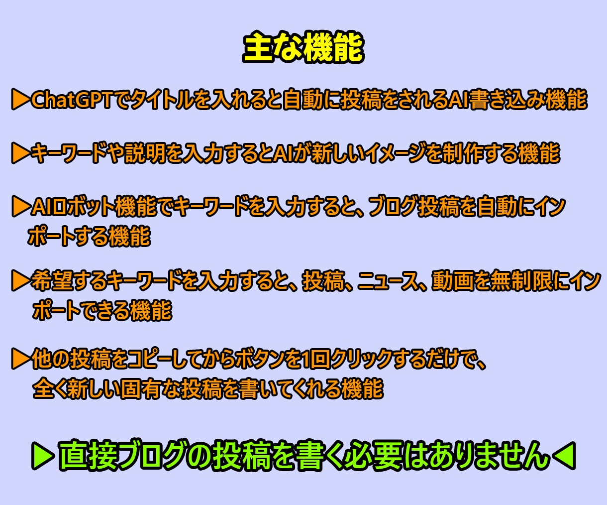 AI機能アフィリエイト収益化サイト15個制作ます ChatGPT投稿/自動投稿機能/SEO対応/他投稿変換機能 イメージ8