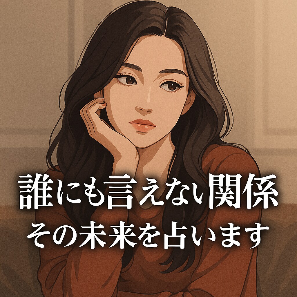 不倫・婚外・複雑恋愛の悩みを偏見無しで占います 許されない関係でも、相手を想う消せない気持ちに寄り添います イメージ7