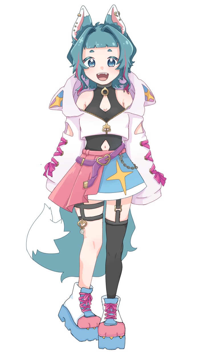 立ち絵を描きます Vライバー立ち絵、TRPG、アクスタ等に使用可能！ イメージ3