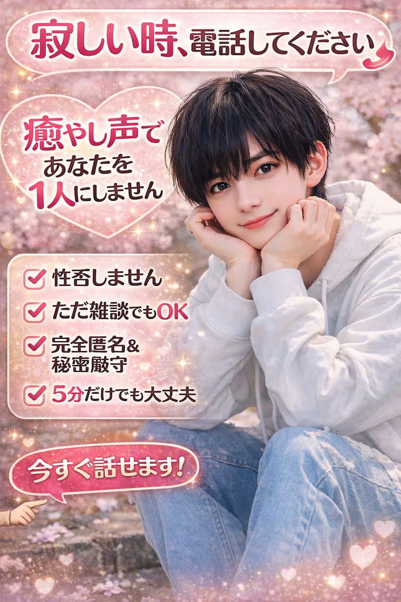 安心度◎女性限定！優しくあなたに寄り添い癒します 恋愛、人間関係に疲れたあなたの気持ちを受け止めて寄り添います イメージ1