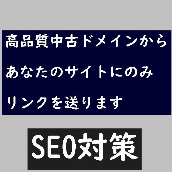 高品質ドメインのトップページからリンクします 1ドメイン1リンクでリンクします【SEO対策】 イメージ1