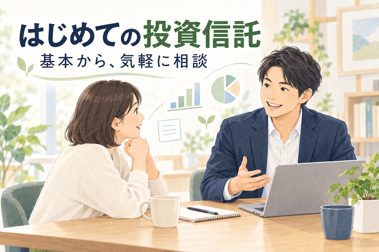 NISAの疑問にお答えします 初めて投資信託を購入したいがわからない方向けです！ イメージ1