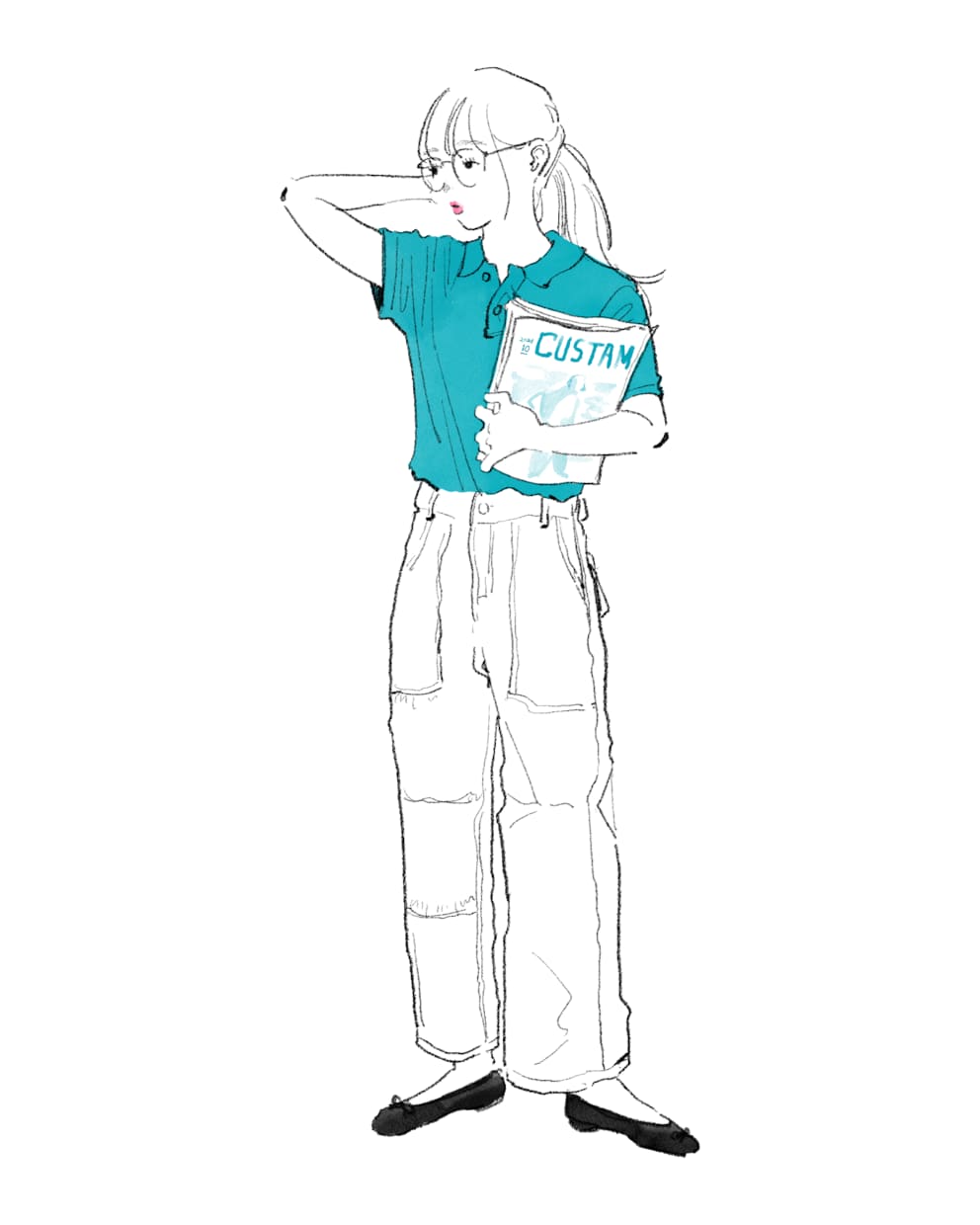 あなたのお気に入りコーデ描きます 似顔絵とは一味違う、なりたいを叶えるファッションスケッチ。 イメージ7
