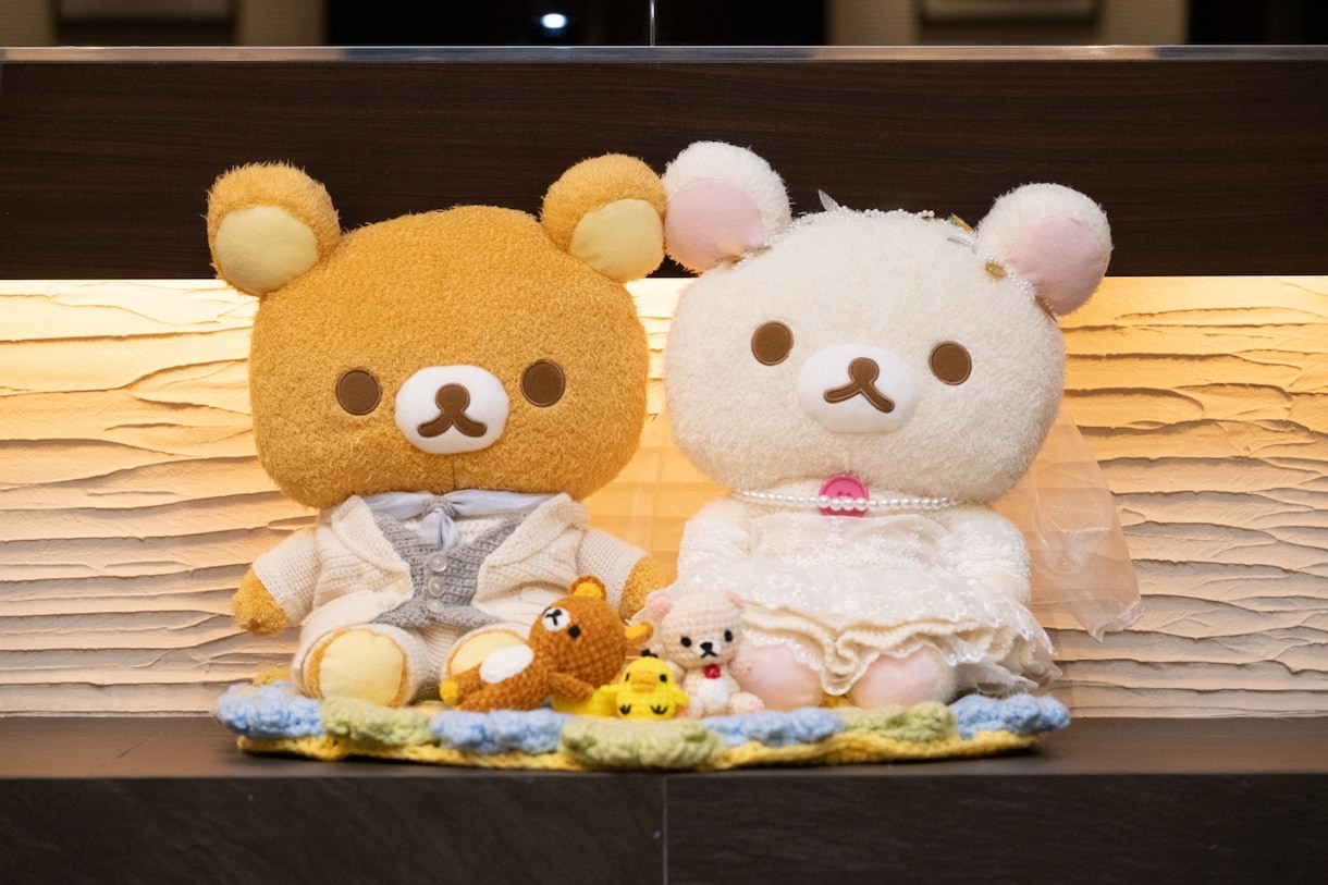 かぎ針編みでウエディングドールをつくります 実際のドレスの雰囲気に合わせ、ぬい用にドレスをお作りします♡ イメージ6