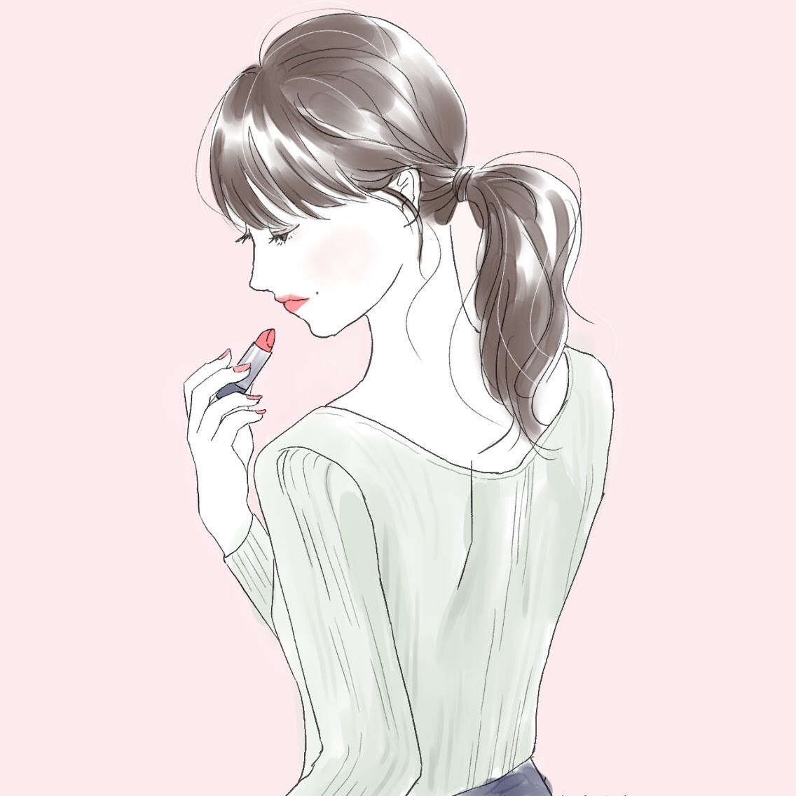 似顔絵もOK！おしゃれなアイコン作成します 柔らかくてお洒落なタッチ◎女性向け◎SNSなどに◎ イメージ3