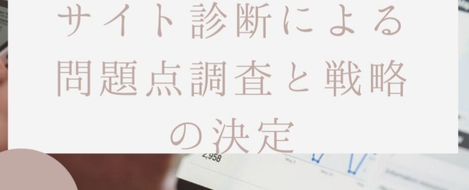 サイト診断による問題点調査と戦略を決定します 現役SEOコンサルタントが調査【アフターサービスあり】 イメージ1
