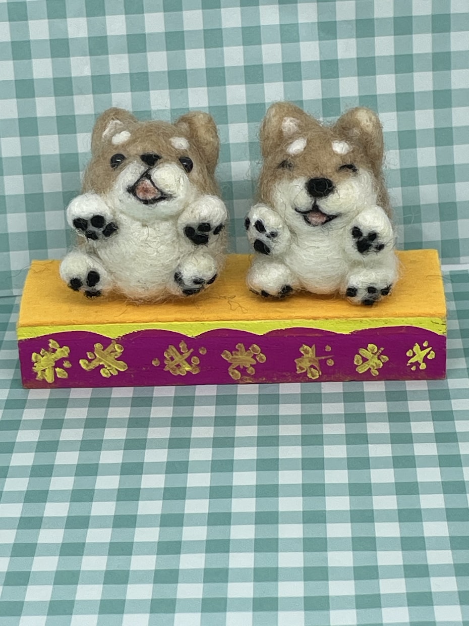犬さん好きに喜ばれます 羊毛フェルトで作った犬さんですよろしくお願い致します イメージ5