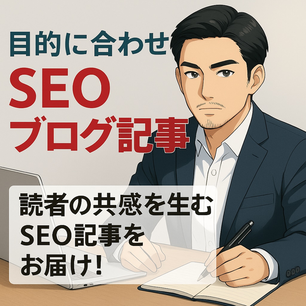 目的に合わせたSEOブログ記事を作成します 読者の共感を生むSEO記事をお届け！ イメージ1