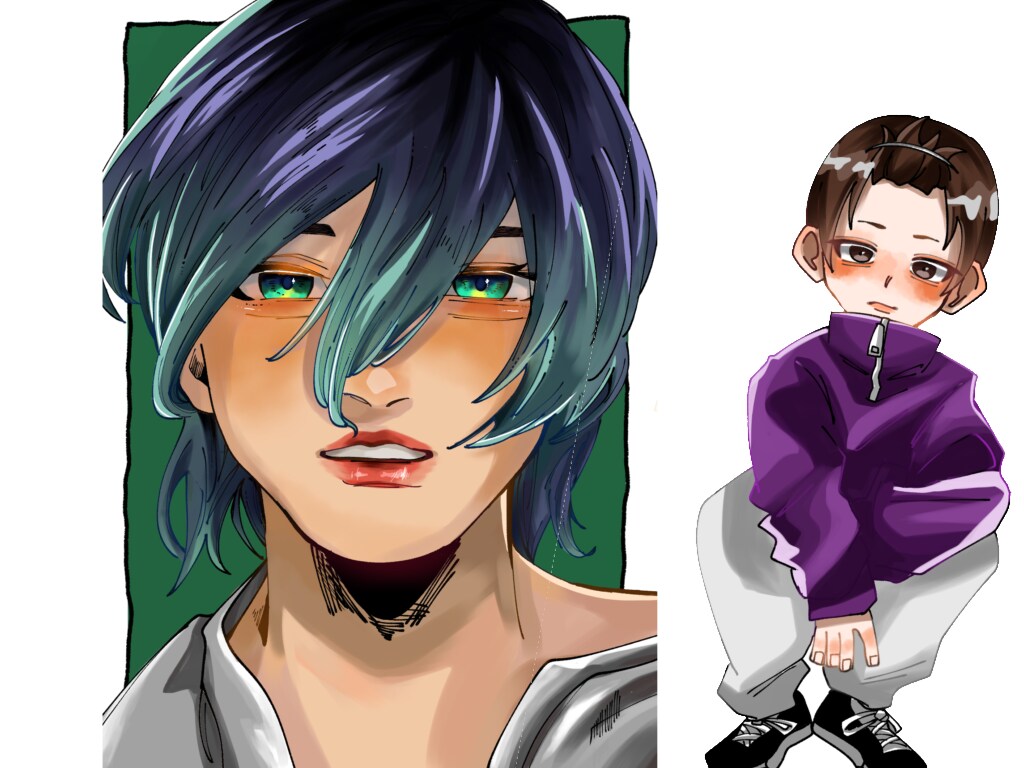 用途に沿ったイラストお描きします 1枚絵、ミニキャラ、アイコンなど様々なイラストをお描きします イメージ1