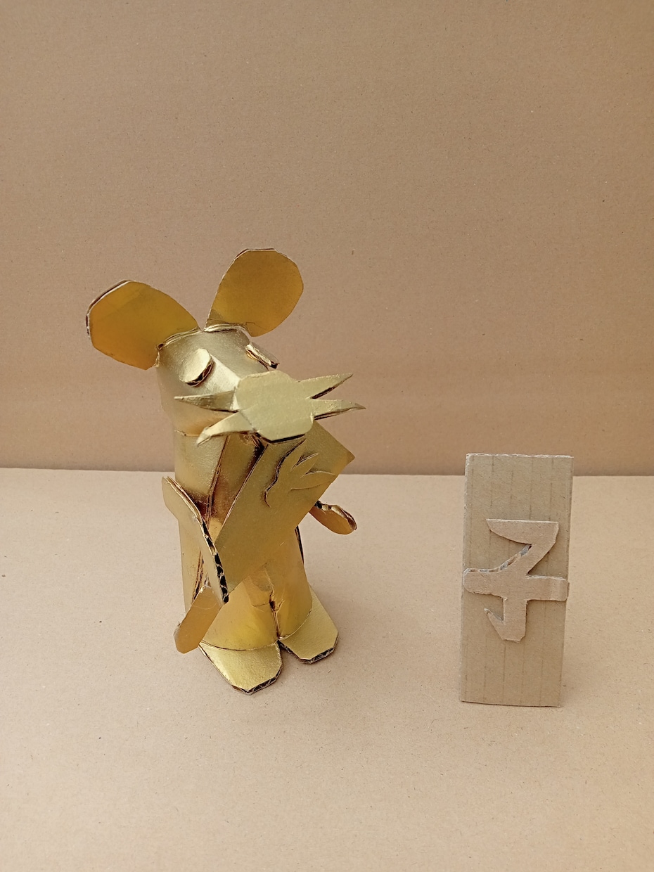 ダンボールオブジェ作ります ちょっとしたダンボールの置物作りませんか？ イメージ2