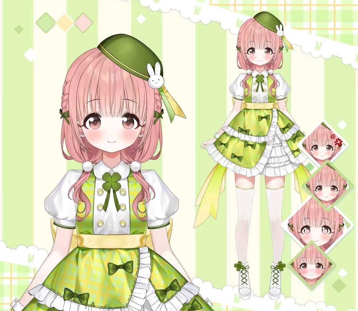 企業VTuber並み！ロゴ、SDキャラも制作します デビュー徹底サポート！満足いくまで修正無制限、著作権譲渡 イメージ8