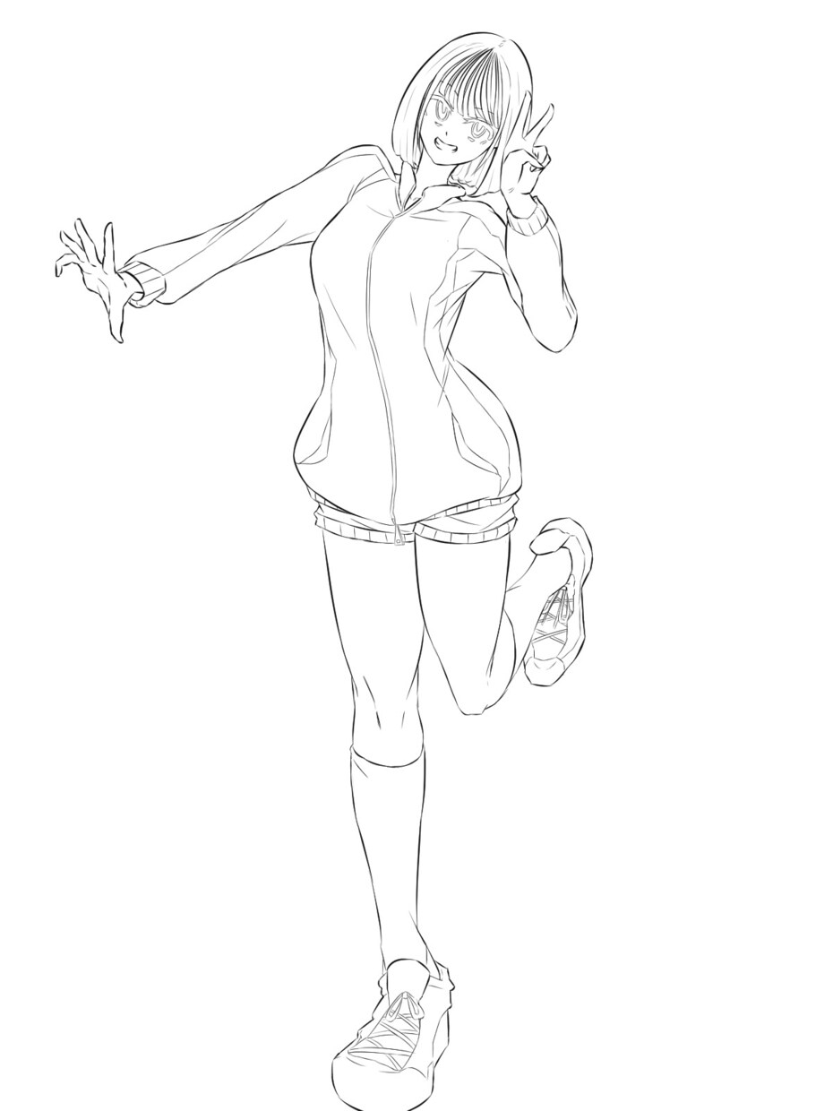 ご希望いただいた雰囲気でキャラクターを描きます 全体的にさっぱりした全身イラストを描きます イメージ6