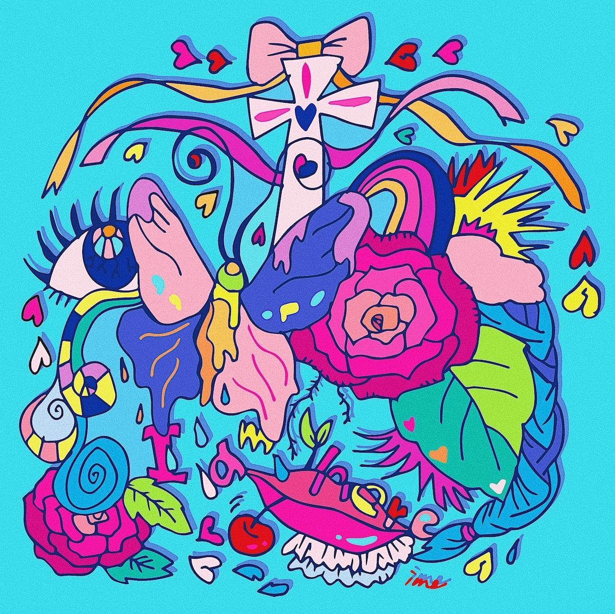 独特な世界観/カラフルポップなイラストを制作します 完成までのお楽しみ！あなただけのために描きます。 イメージ3