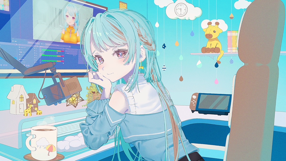 キュートでラブリーな女の子のイラストをご提供します キャラクターデザインからイラスト完成まで、お任せ下さい ♪ イメージ4