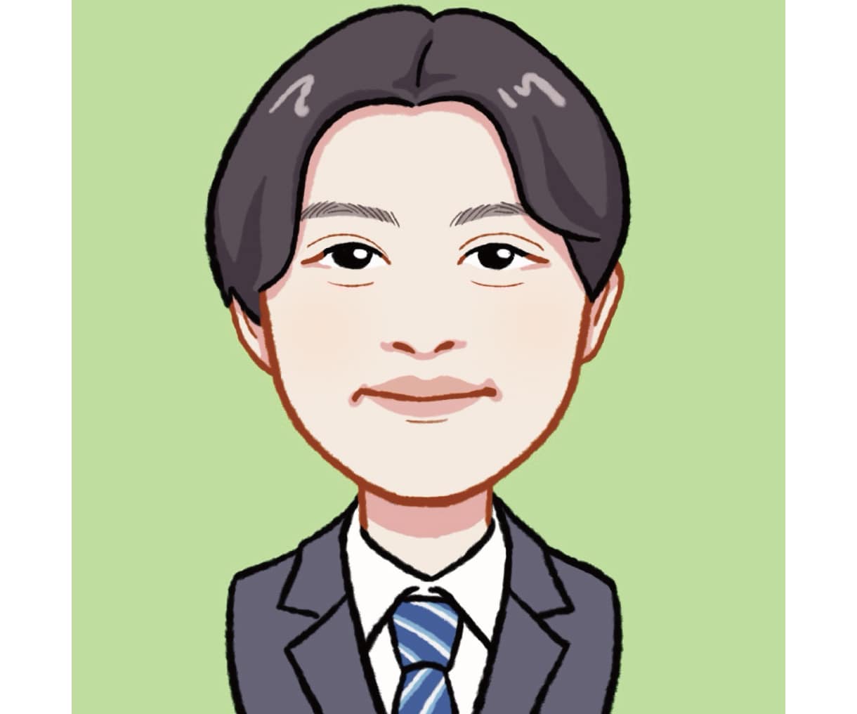 名刺やSNSに！現デザイナーが温かい似顔絵描きます 【先着5名様限定】名刺・SNS・ギフトに映える優しい似顔絵！ イメージ5