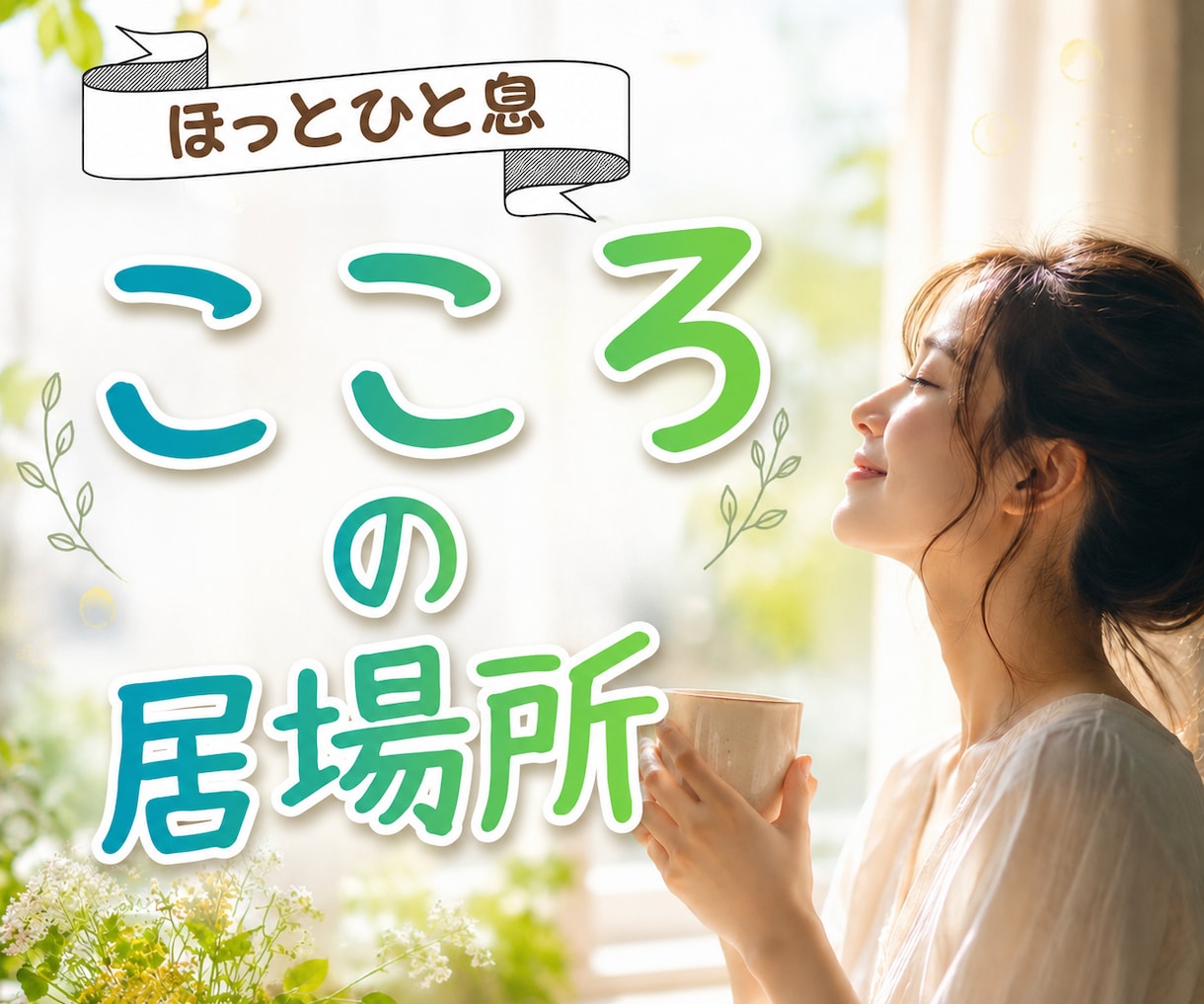 気楽に話そうリラックス部屋☕あなたの心を軽くします そのままのあなたで大丈夫だよ♡*✧雑談からお悩み・秘密の話も イメージ1