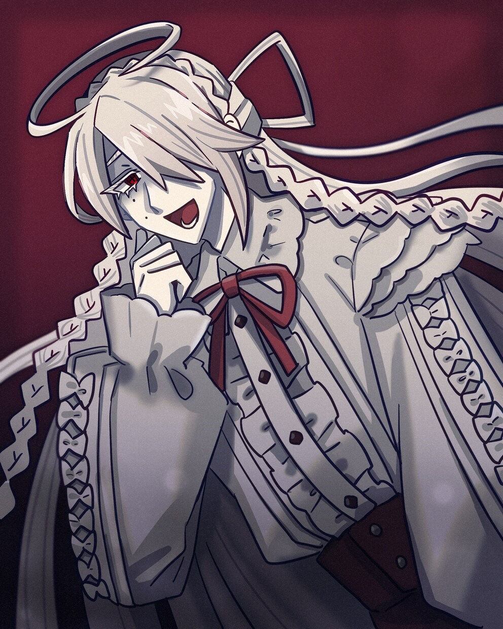 一枚絵お描きいたします パキッとした目を引くイラストが描けます！ イメージ4