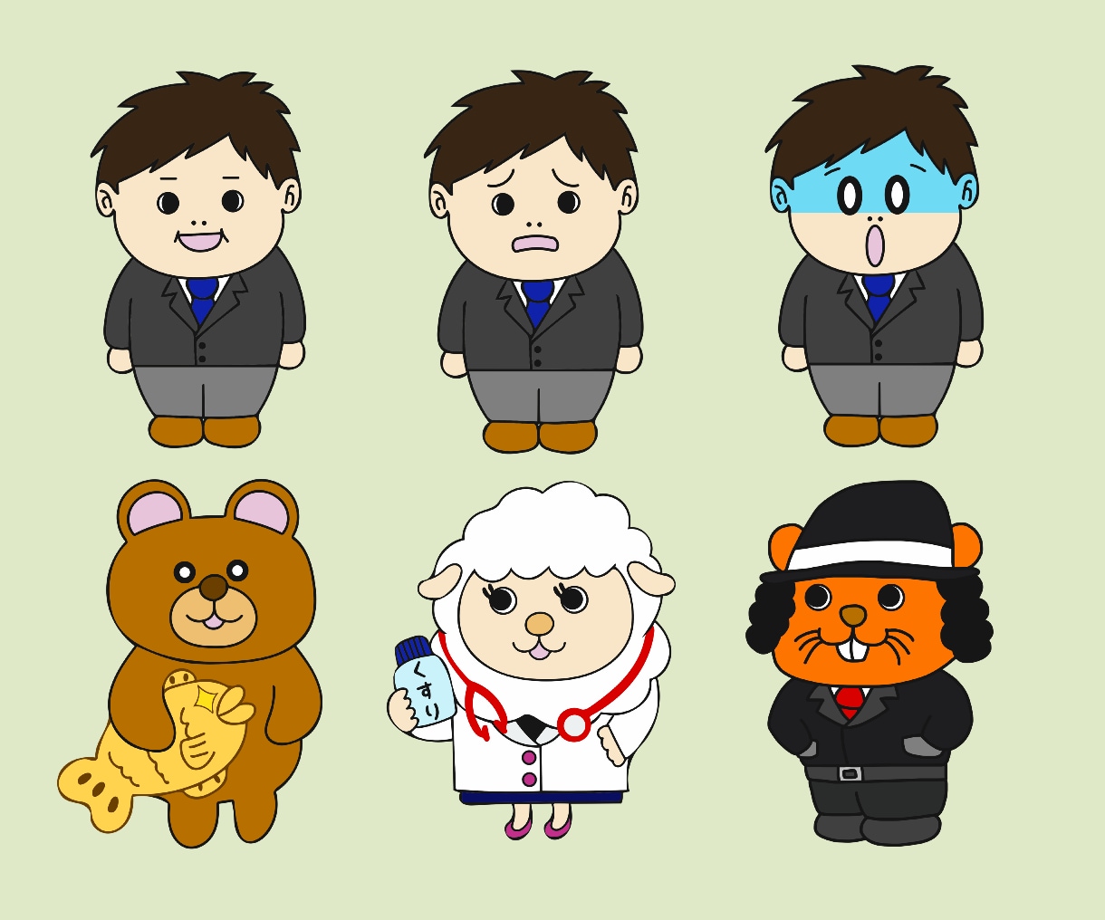 修正無制限！ゆる〜いキャラクター作ります 企業様、ブログのマスコット等にオススメ！ イメージ3