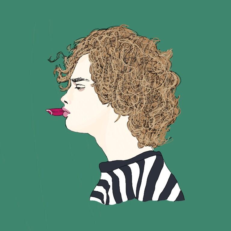 おしゃれな線画イラスト、似顔絵描きます 本の表紙や、商品紹介のイラスト実績があります。 イメージ3
