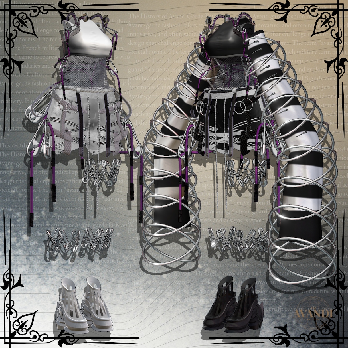 VRChat向けのアクセサリー制作します VRChat上で使えるアクセサリーを2500円から作成します イメージ1
