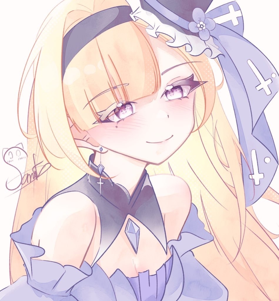 SNSで使用するかわいいアイコンをお描きします 淡く綺麗な色合いの女の子のイラストを描きます!! イメージ4