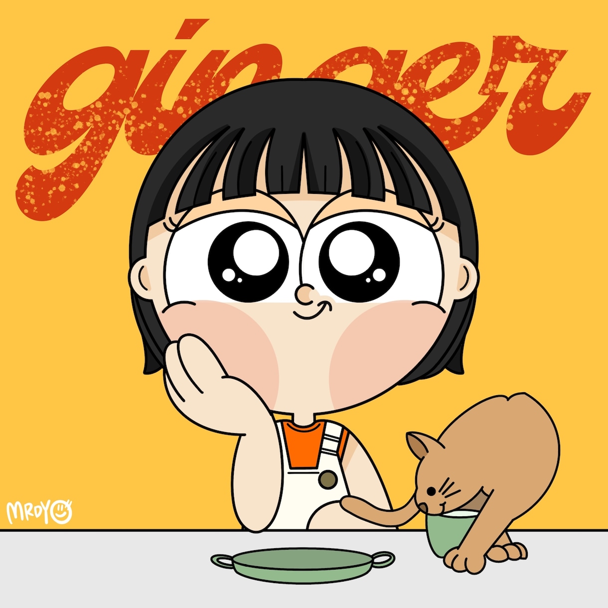 激カワ♡♡カートゥーン風でPOPなイラスト描きます 商標◎『SNS映え』な自分だけのオリジナルイラスト☆ イメージ9