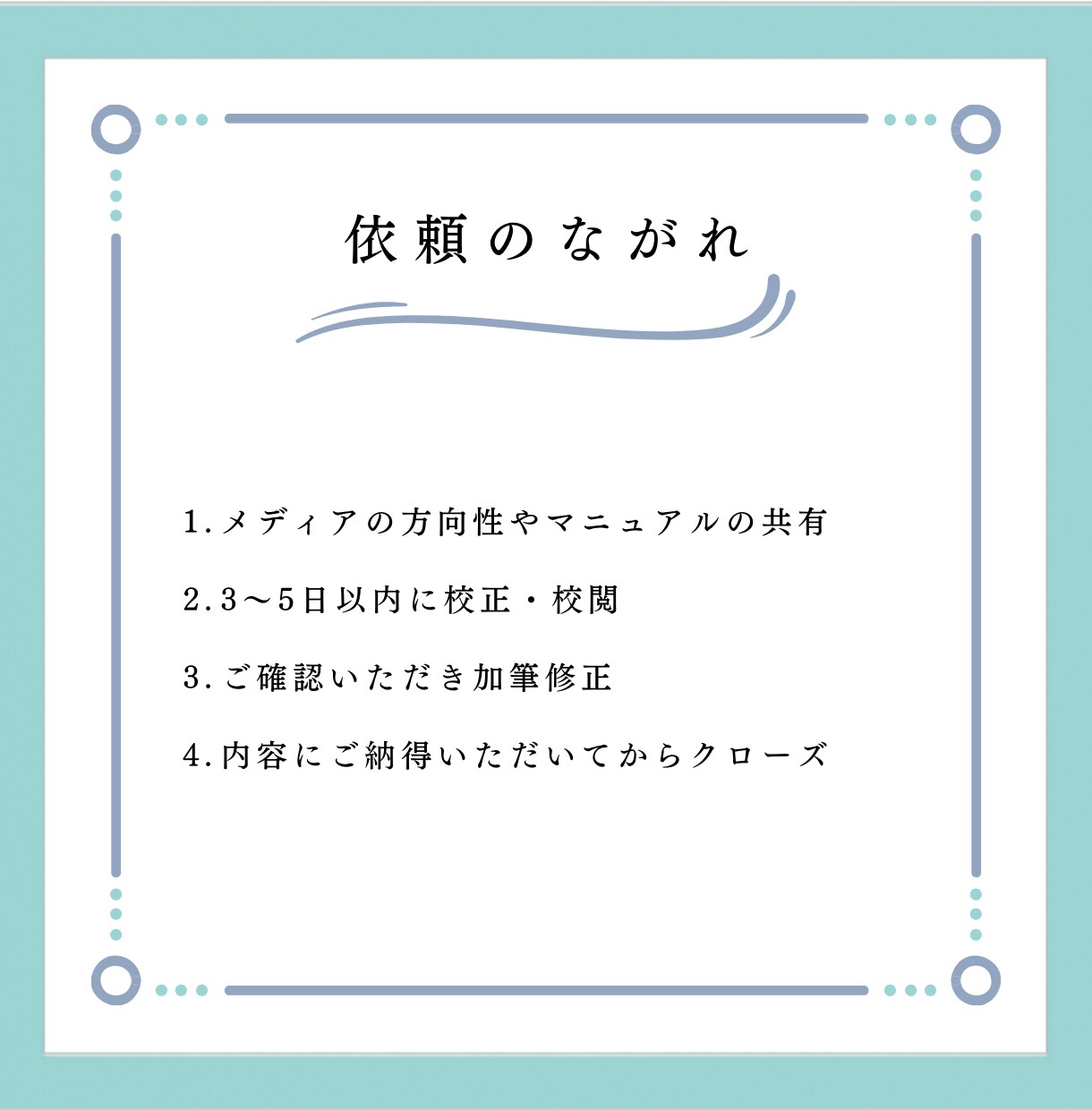 あなたが書いた文章をプロが校正・校閲します 現役ディレクターが【なんか読みにくい文章】を読みやすく編集！ イメージ5