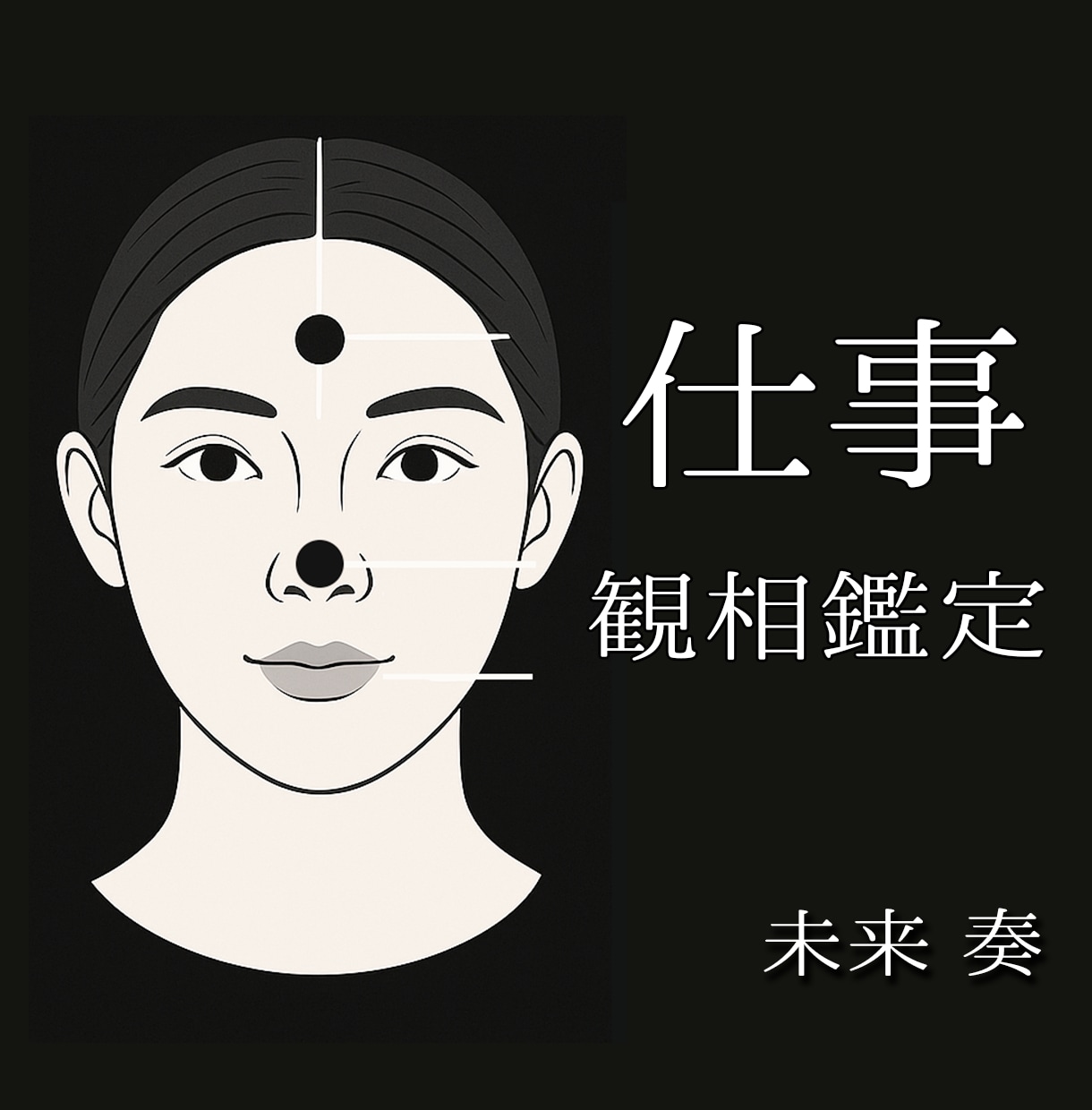 顔に宿る・仕事運・観相学で詳しく占います キャリアのヒントを、顔に刻まれた運命から読み解きます イメージ1