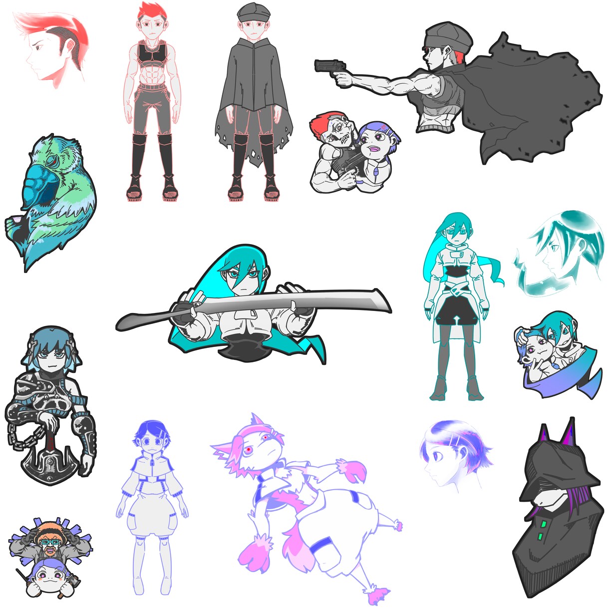 オリジナルのキャラクターを描きます ●●●アナタの求めるオリジナルキャラクター描きます●●● イメージ10