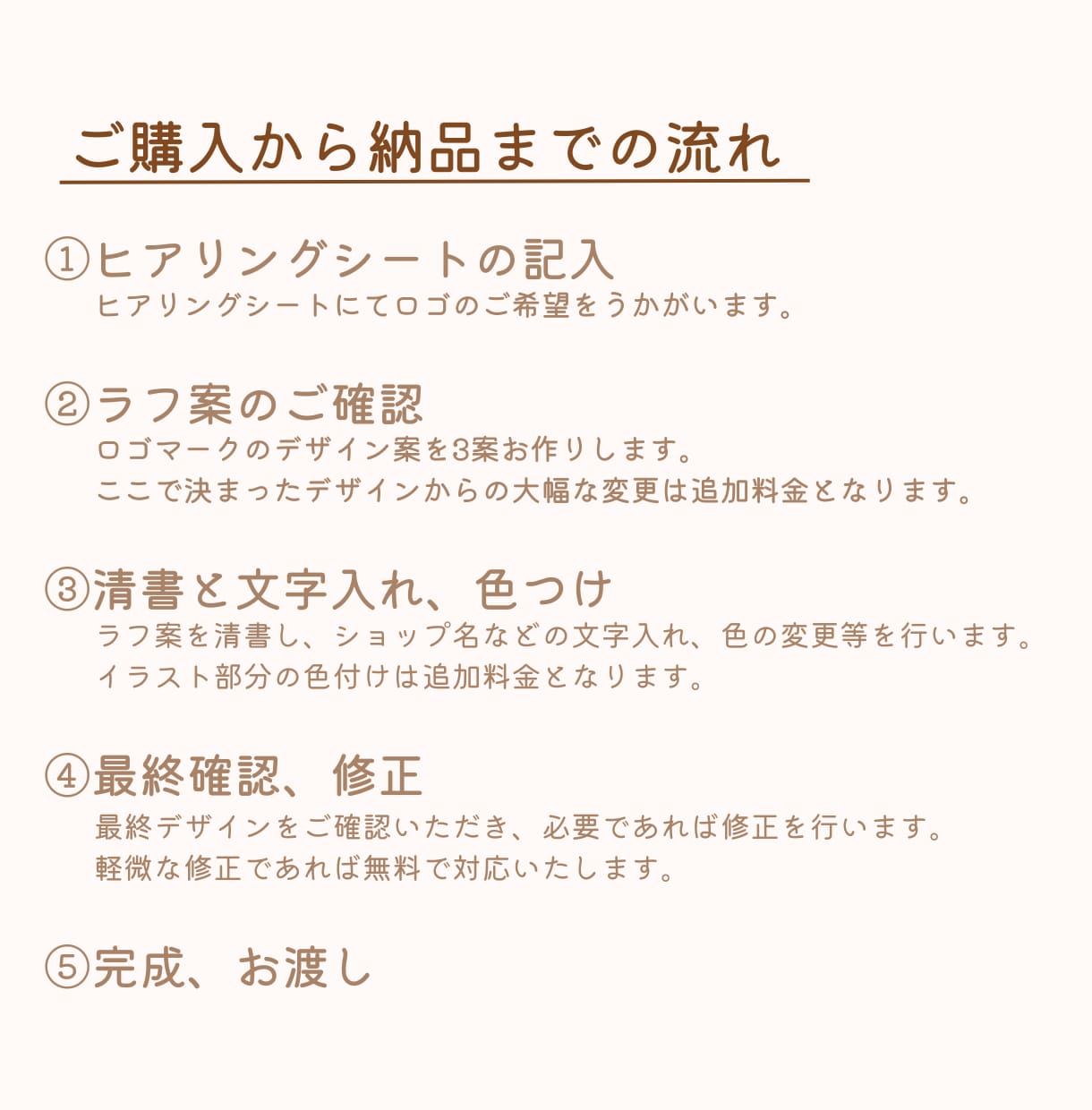 動物好きが惹かれる可愛い手描きロゴ作成します 想いをくみ取り、温かみある可愛い手描きロゴにします！ イメージ6