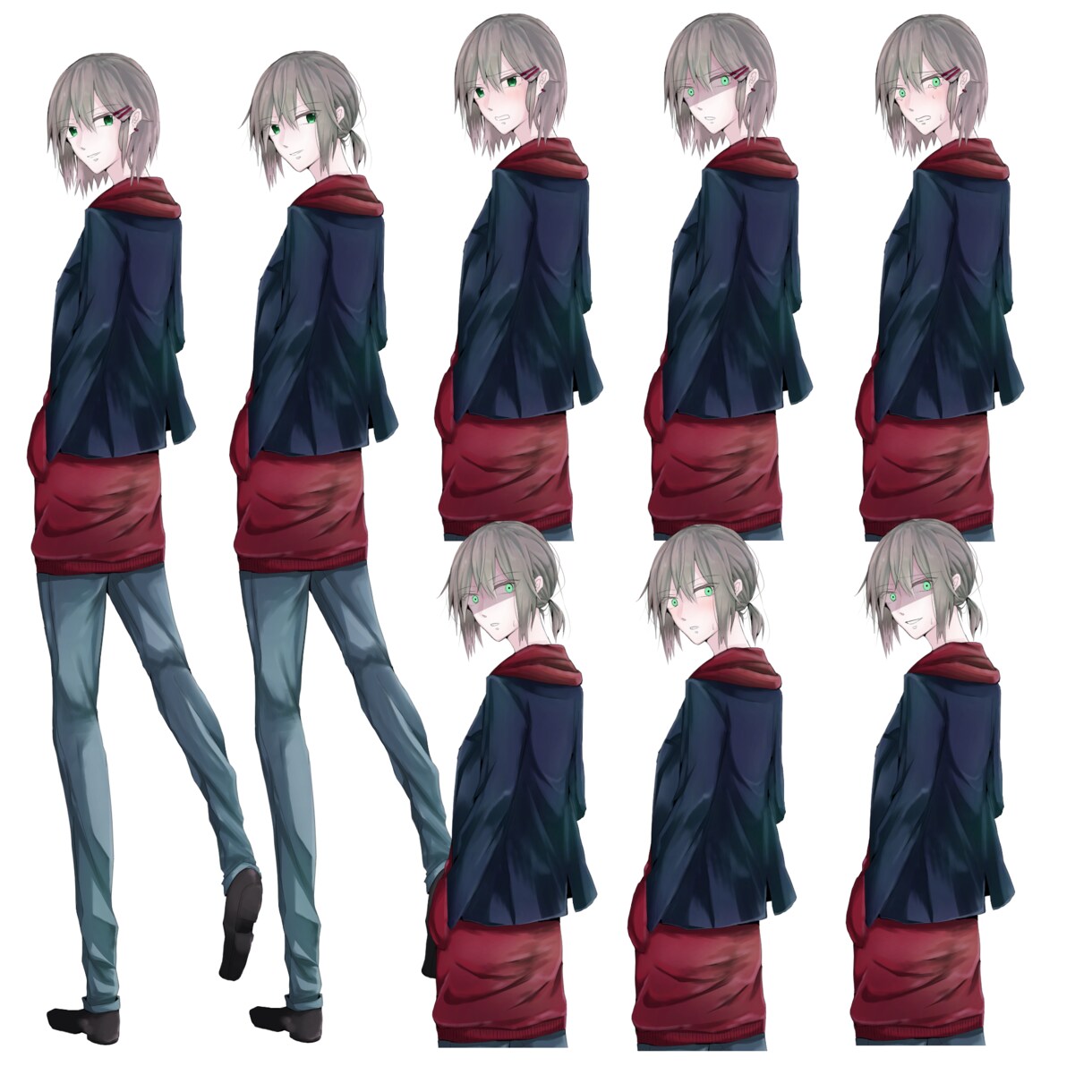 TRPG・動画用の立ち絵作成します 立ち絵が欲しいけど絵が描けない、時間がない方へ イメージ4