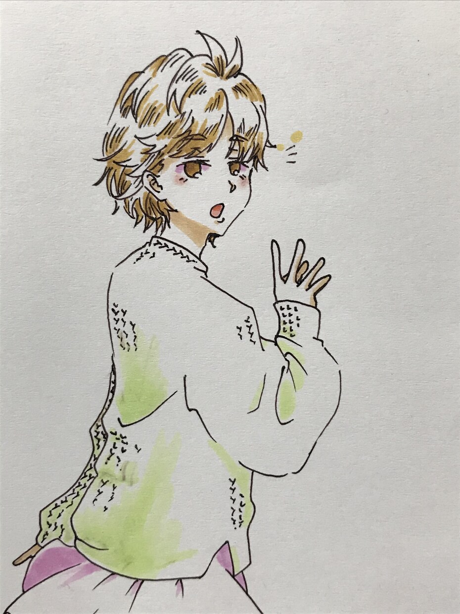 手描き風SNSアイコンを描きます 紙とペンで描く、オンリーワンで暖かいイラストです！ イメージ1