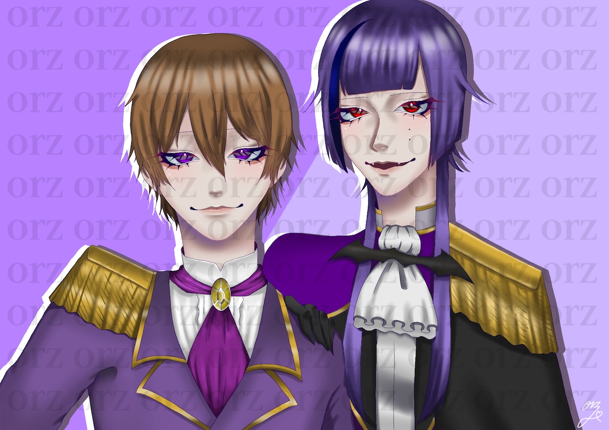 1枚絵描きます グッズやSNSで使用する1枚絵を描きます。 イメージ2