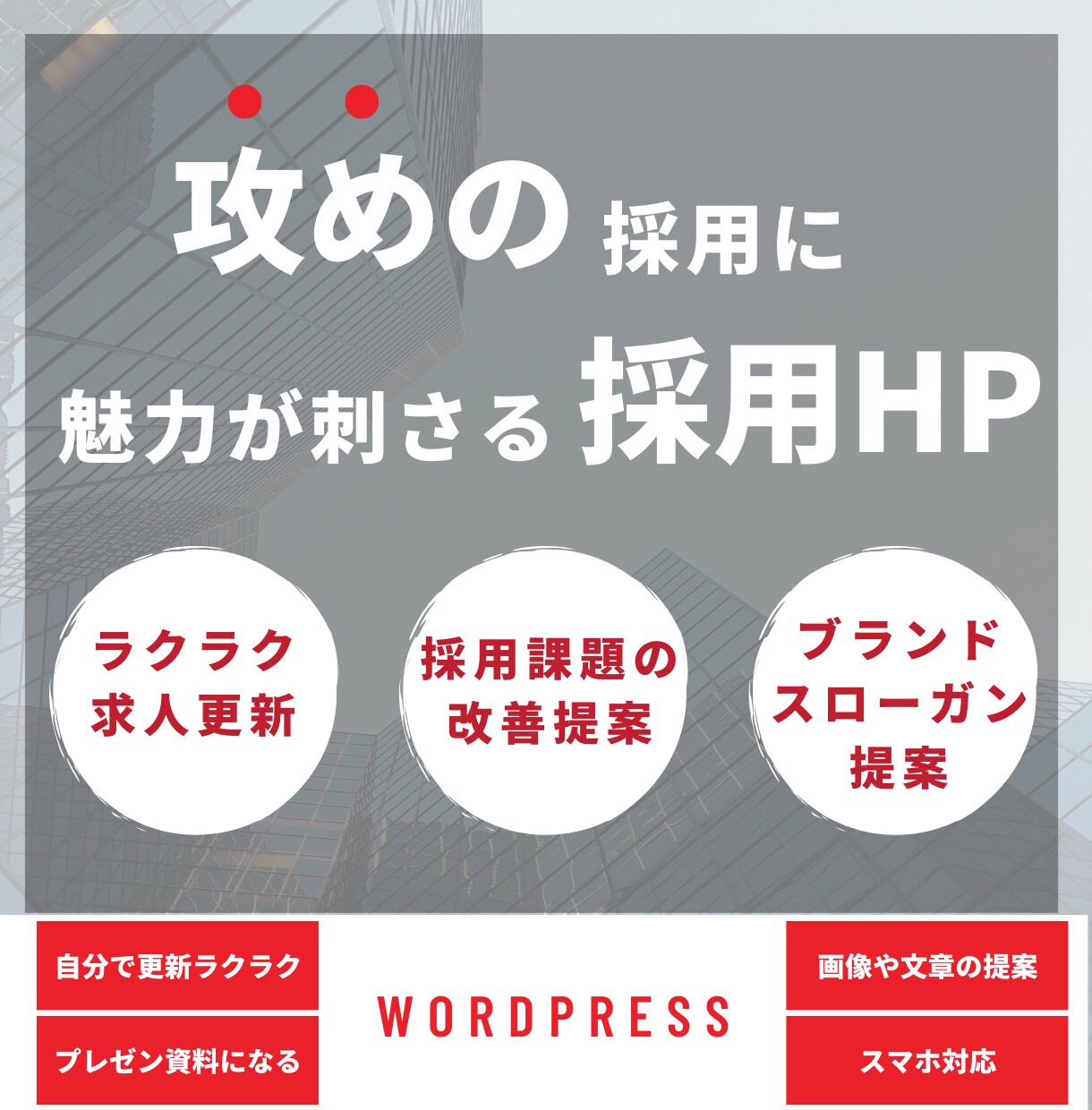 採用コンサルタントが刺さる採用HPを制作します 採用支援を目的に「プレゼン」が自動化できる採用HPを制作 イメージ3