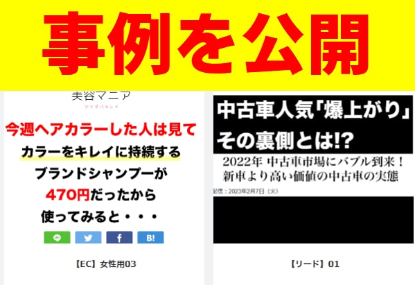 アド歴10年。売れる記事LP作成します 記事LPの実績とポートフォリオ公開 イメージ2