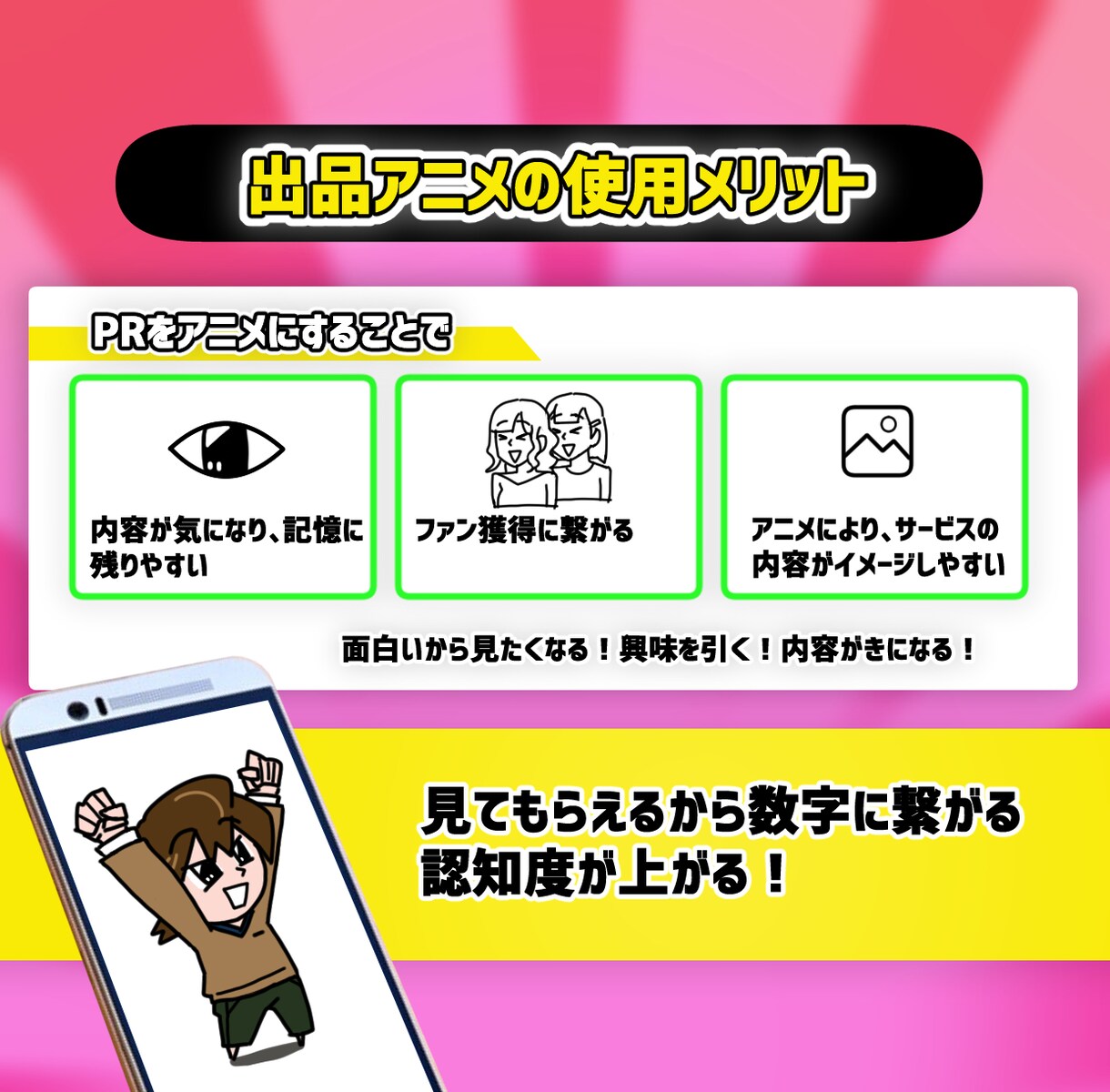 起業家・企業の広報│伝わるPRアニメ制作します 伝わらない原因は設計。興味と信頼を生むPRアニメ制作します。 イメージ4