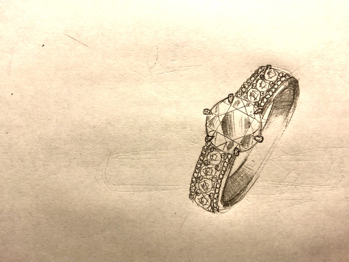 結婚指輪のデザイン相談承ります 過去13年間結婚指輪を製作してきた職人デザイナーが考えます イメージ1