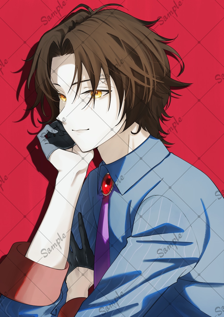 キャラメインの目を引く一枚イラスト描きます 簡易背景は無料！初めての方も丁寧に対応します イメージ4