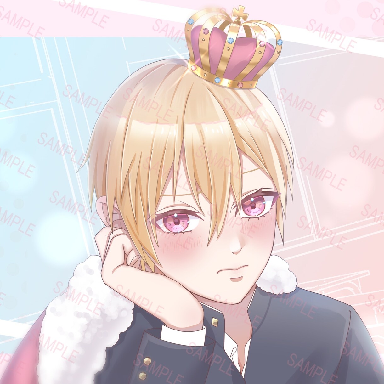 キャラクターイラストを制作します 細かな服飾・美麗系・背景有り可 イメージ1