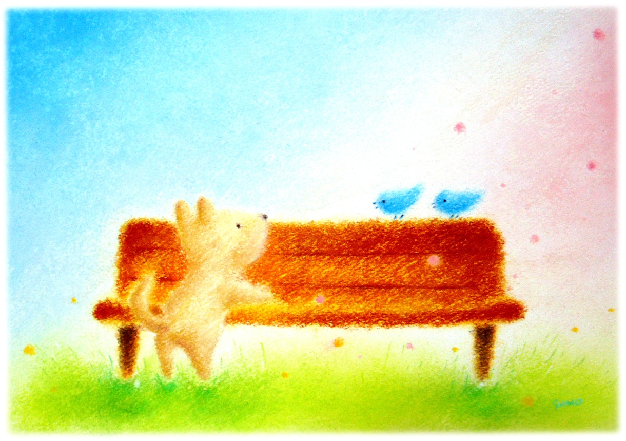 飾れる動物画をパステルで優しく可愛く描きます ご自宅用はもちろんプレゼントにもオススメ!! イメージ4
