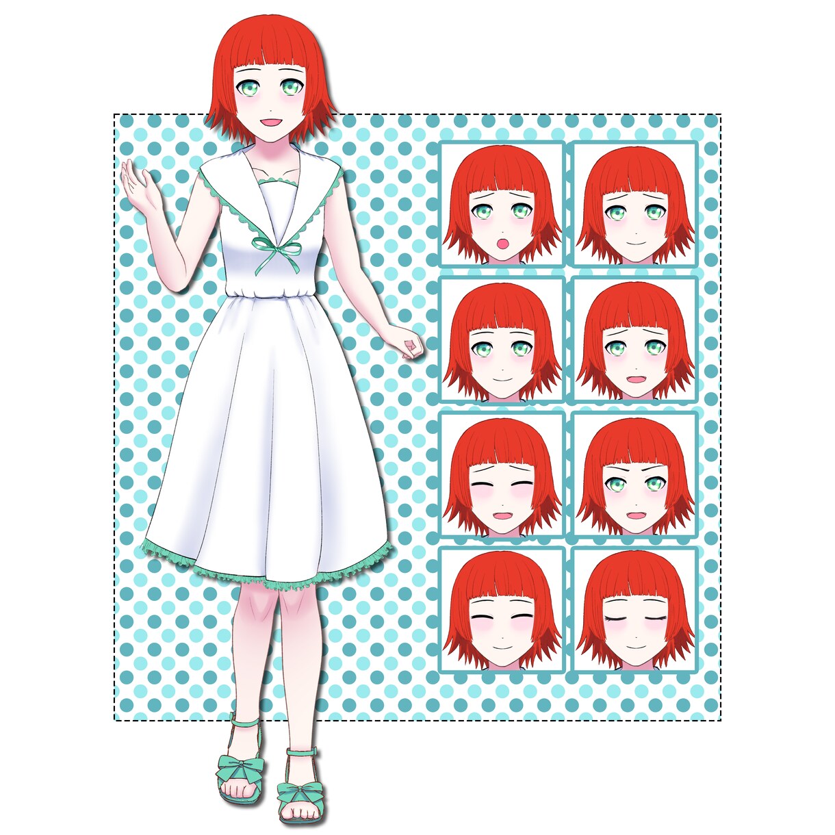 IRIAM、TRPG用立ち絵作成します あなたの理想のキャラクターを描きます！ イメージ2