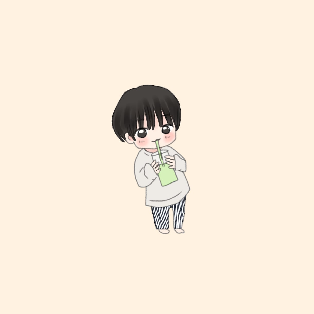 お子さんのイラスト大切に描かせて頂きます 大切なお子さんを優しい印象の絵柄で描かせて頂きます！ イメージ5